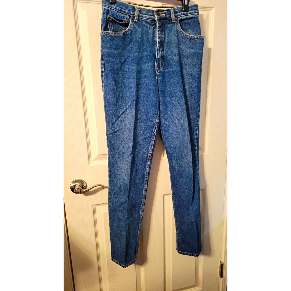 Vtg 1980s Coca-Cola High-Waisted Denim Jeans - Size 12 (Fits Smaller) - Rare!